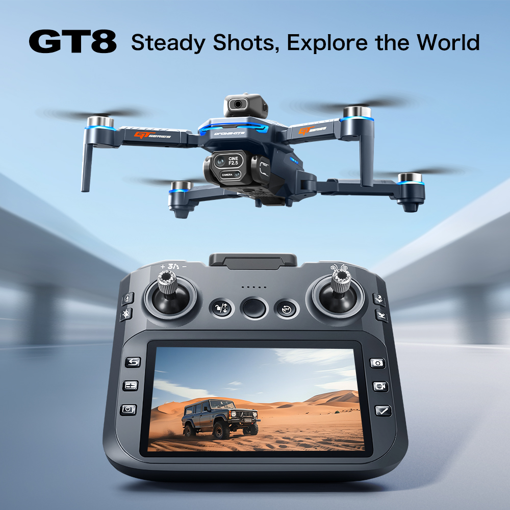 Drone Gimbal Brushless - Drone aéreo para evitar obstáculos GT8