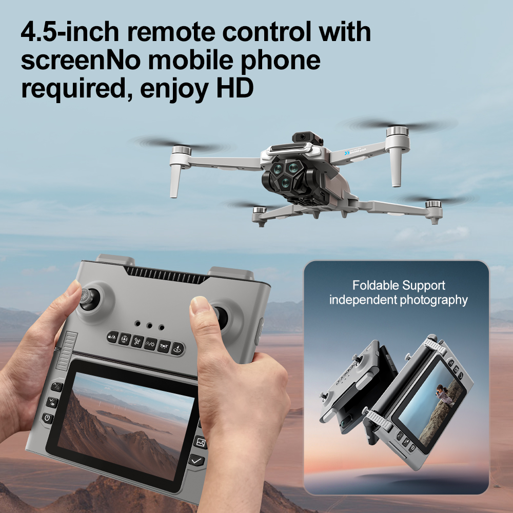 G66 novo drone dobrável gps 4. - Drone Gimbal 2 Axis avaliação e preço