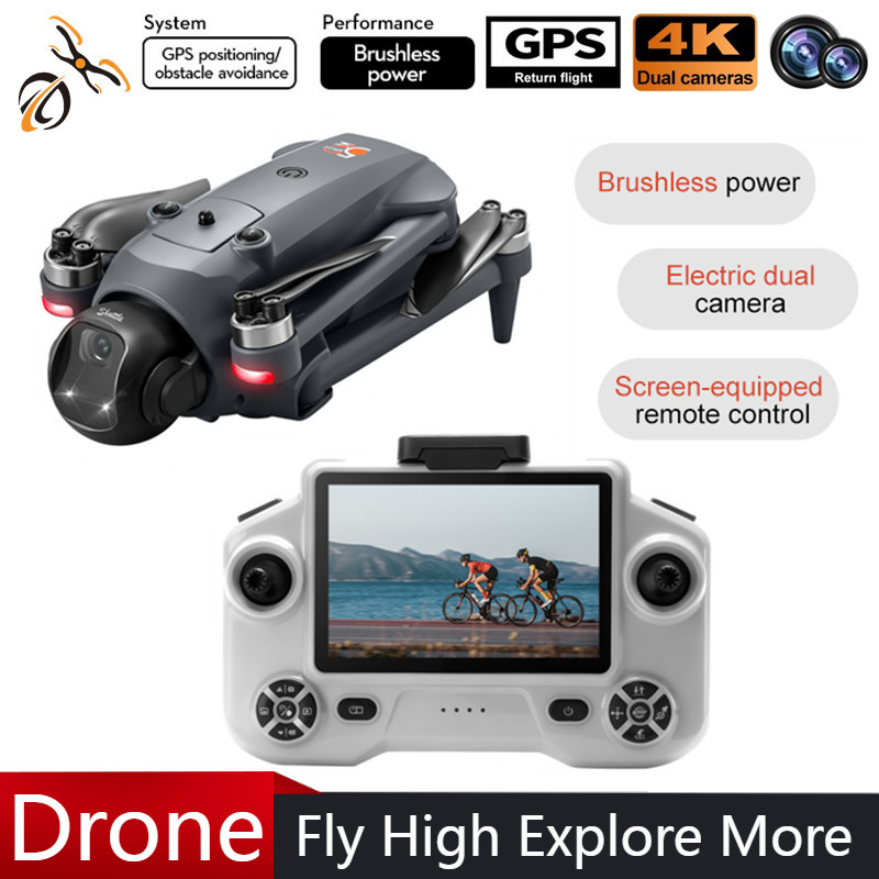 NOVO YL059 Mini Quadricóptero  - Drone Gimbal Brushless avaliação e preço