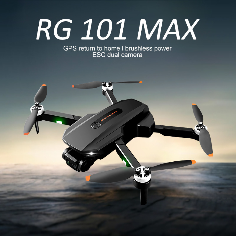 Novo rg101 max uav drone gps p - Drone Gimbal 2 Axis avaliação e preço