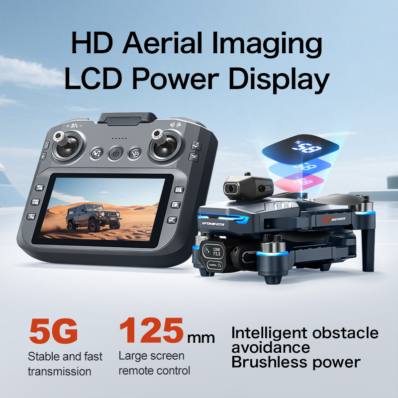Drone aéreo para evitar obstác - Drone Gimbal Brushless avaliação e preço