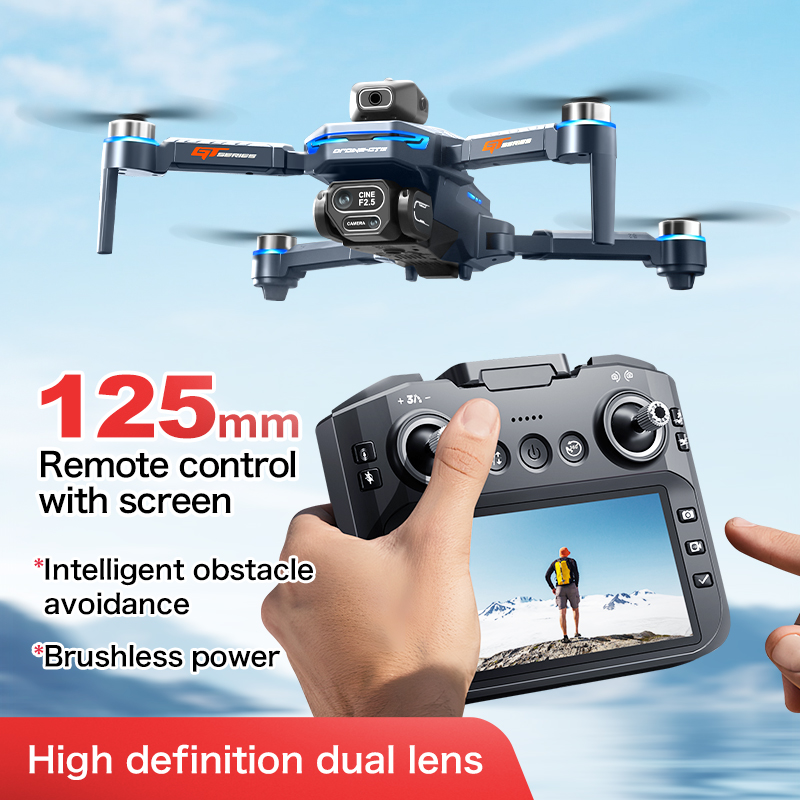 Drone aéreo para evitar obstác - Drone Gimbal Brushless avaliação e preço