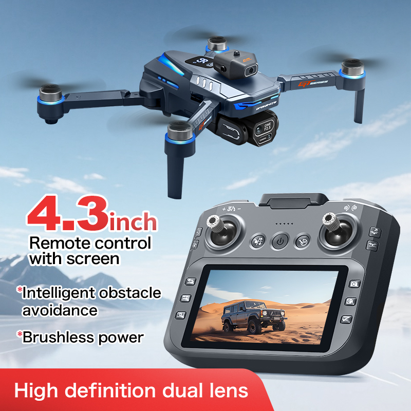 Drone aéreo para evitar obstác - Drone Gimbal Brushless avaliação e preço