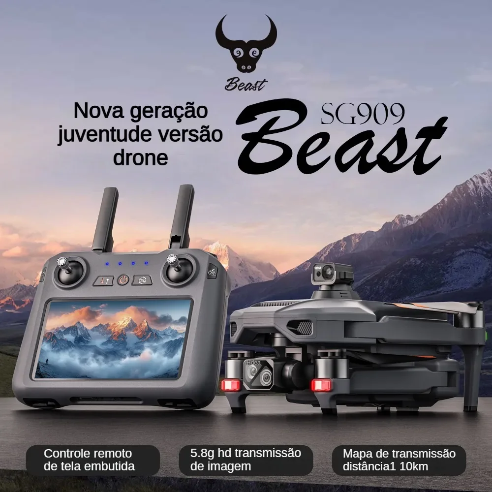 Zll sg909 sg909max drone profi - Drone Gimbal 3 Axis avaliação e preço